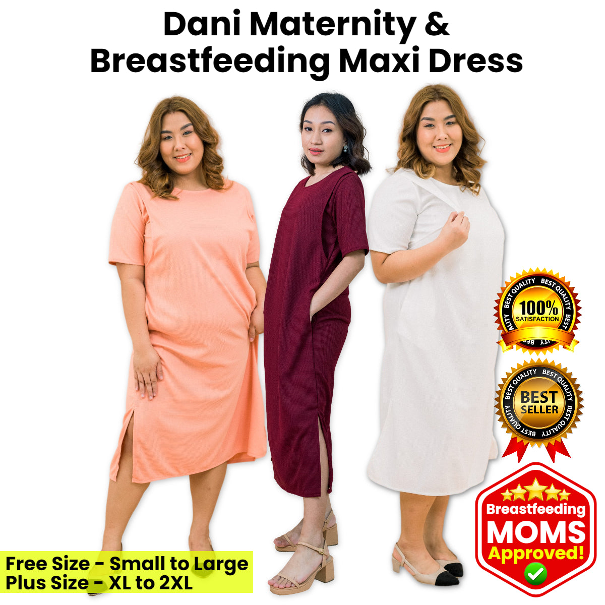 Maternity t shirt maxi dress on sale