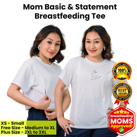 Riri'sWorld| Mom Basic Breastfeeding Tee