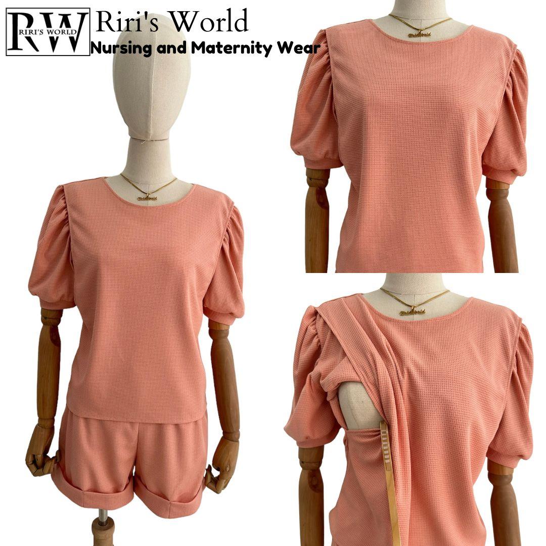 RIRI'S WORLD| Eli Breastfeeding Short Set