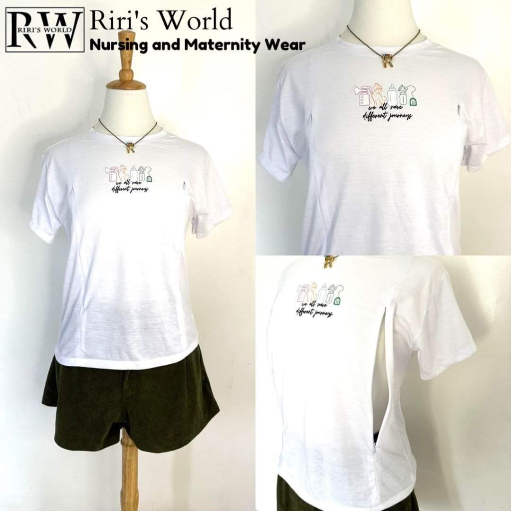 Riri'sWorld| Mom Basic Breastfeeding Tee