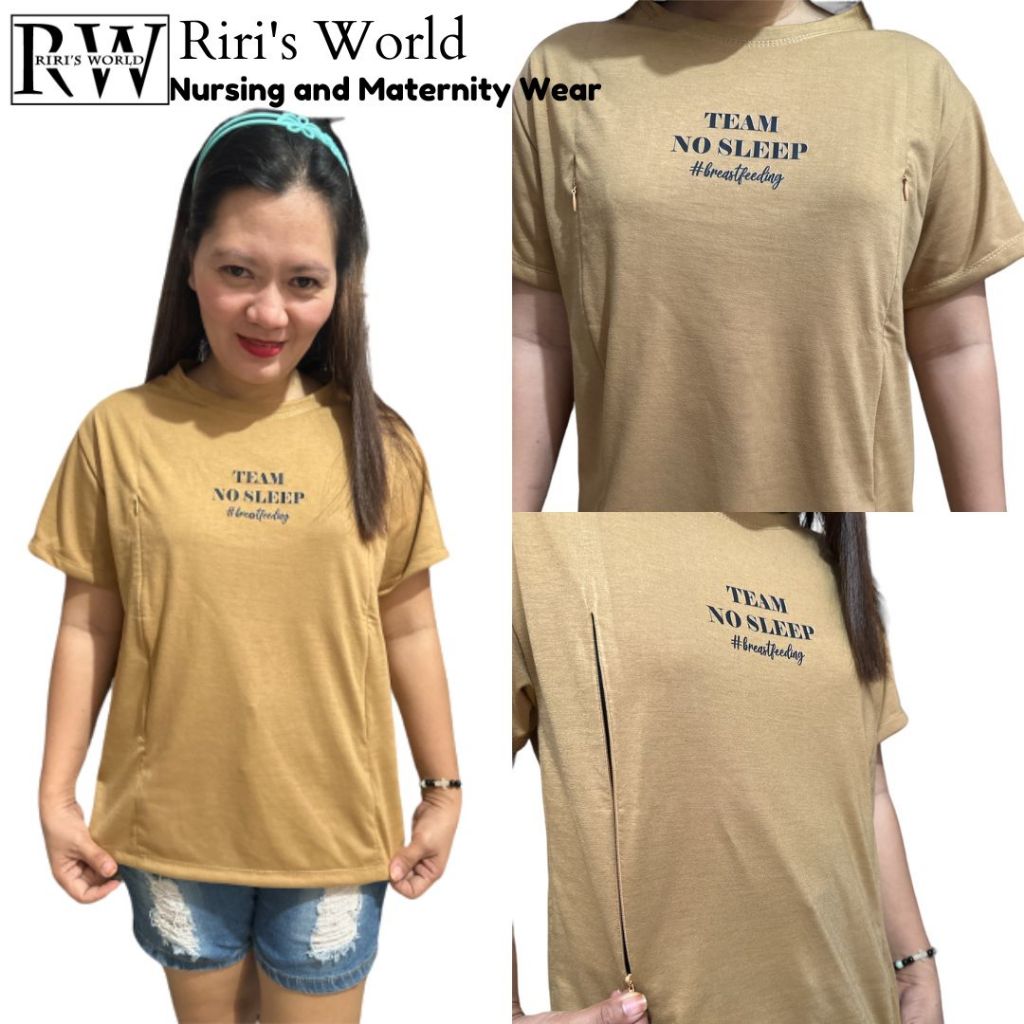 Riri'sWorld| Mom Basic Breastfeeding Tee