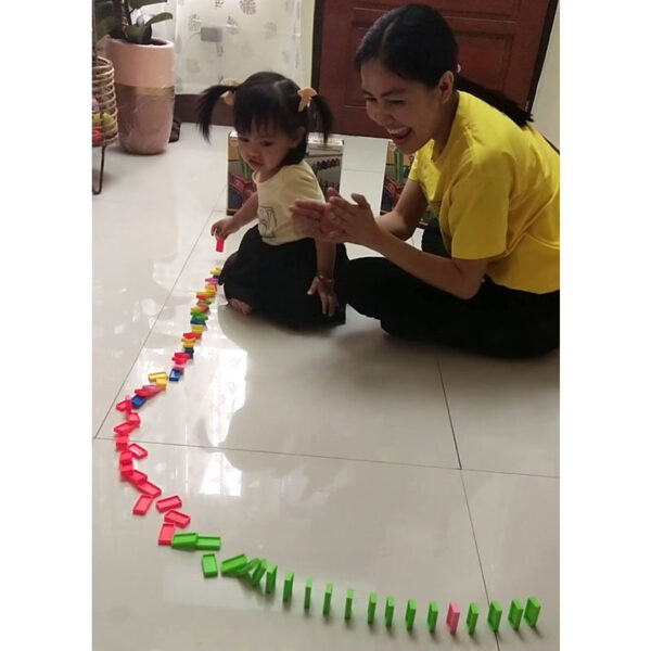 RIRI'S WORLD| Domino Train Set + 1 FREE TOWER BLOCK HOLDER - Image 7