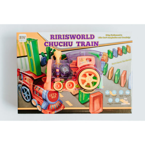 RIRI'S WORLD| Domino Train Set + 1 FREE TOWER BLOCK HOLDER - Image 2