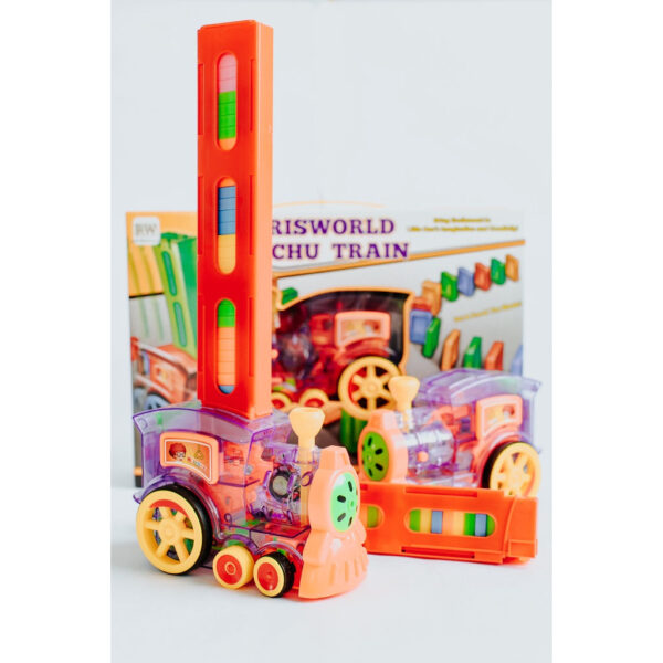 RIRI'S WORLD| Domino Train Set + 1 FREE TOWER BLOCK HOLDER - Image 3